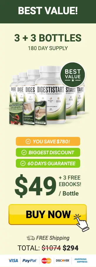 DigestiStart Buy 6 Bottles